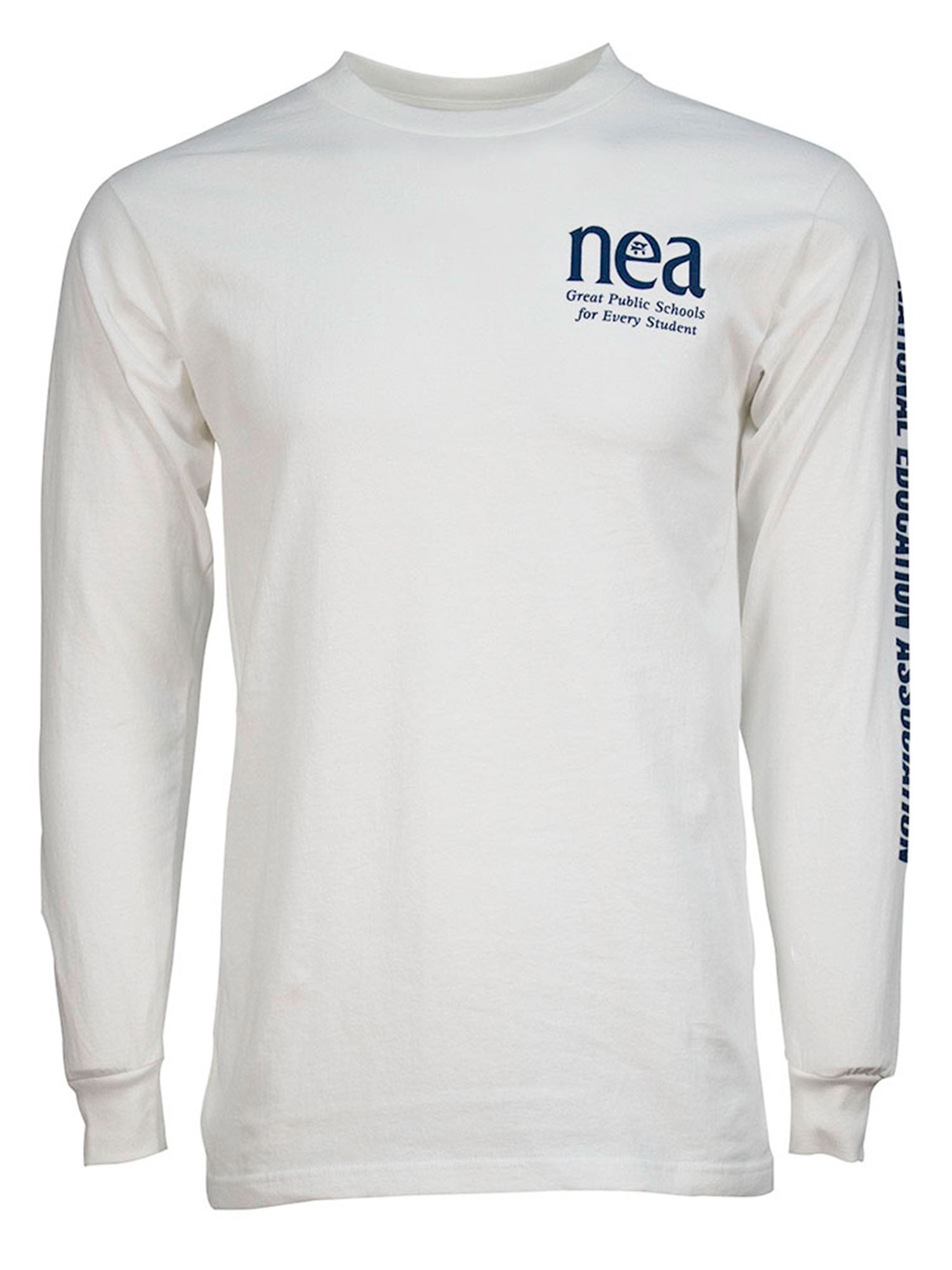 NEA LS White Tshirt